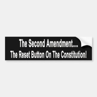 The Reset Button On The Constitution Bumper Sticker