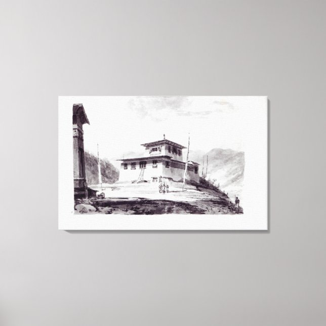 The Residence of Lam Glassa-too Canvas Print (Front)