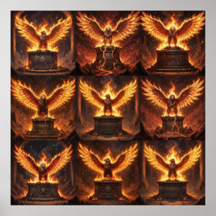 The Resilient Flame Altar Poster