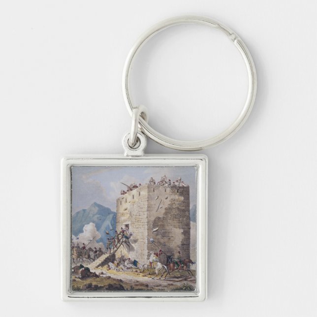 The Resistance of Forty Greek Rebels Key Ring (Front)