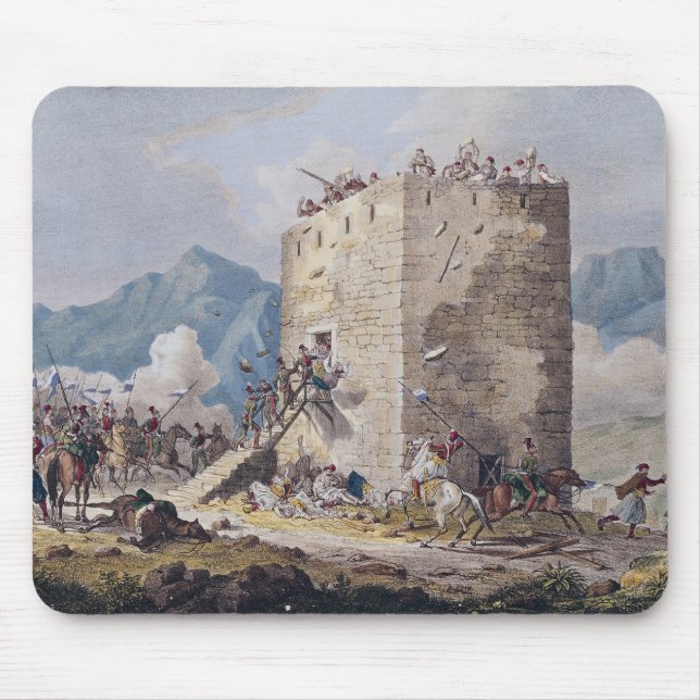 The Resistance of Forty Greek Rebels Mouse Mat (Front)