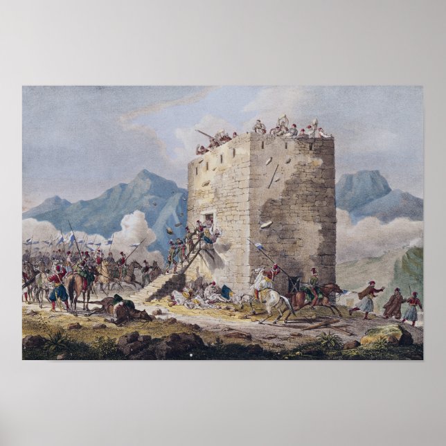 The Resistance of Forty Greek Rebels Poster (Front)