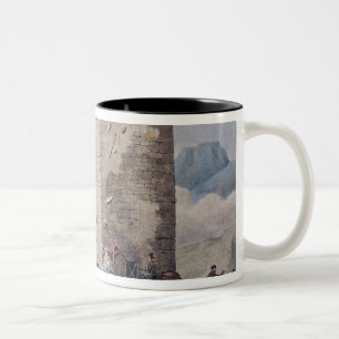 The Resistance of Forty Greek Rebels Two-Tone Coffee Mug