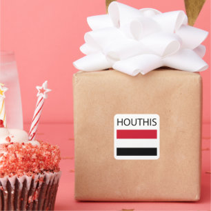 The Resistance: The Houthis Square Sticker