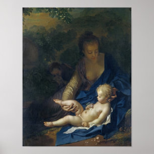 The Rest on the Flight into Egypt, 1706 Poster