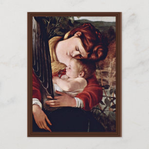 The Rest On The Flight Into Egypt By Michelangelo Postcard