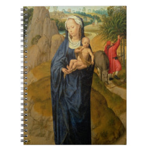 The Rest on the Flight into Egypt (oil on panel) Notebook
