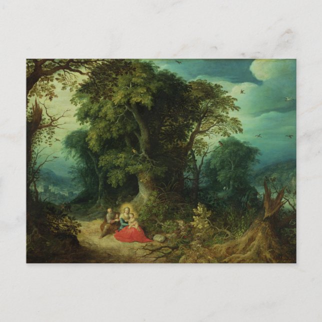 The Rest on the Flight into Egypt Postcard (Front)