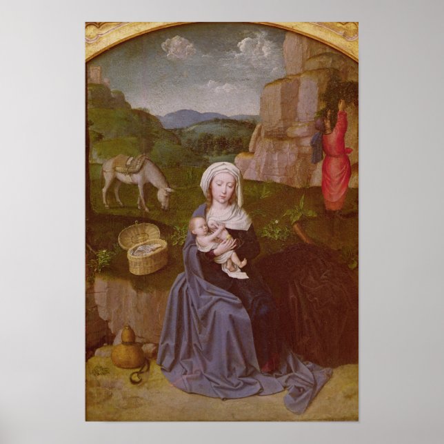 The Rest on the Flight into Egypt Poster (Front)