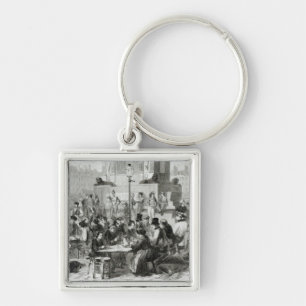 The Restaurant of wet feet Key Ring