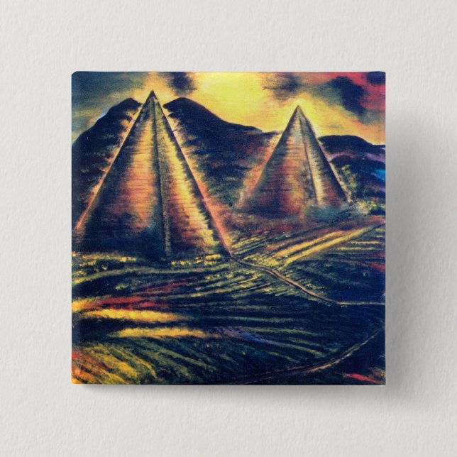 The Resting Place 15 Cm Square Badge (Front)