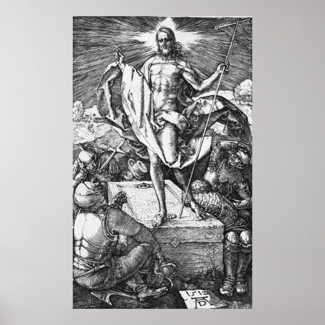 The Resurrection by Albrecht Durer Poster (Front)