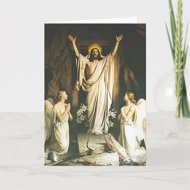 The Resurrection Holiday Card (Front)