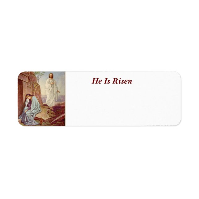 The Resurrection Label (Front)