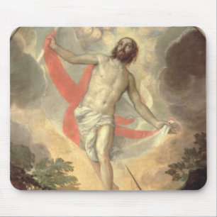 The Resurrection of Christ (oil on canvas) Mouse Mat