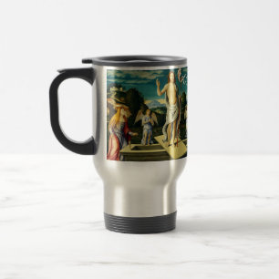 The Resurrection of Jesus by Girolamo da Santacroc Travel Mug