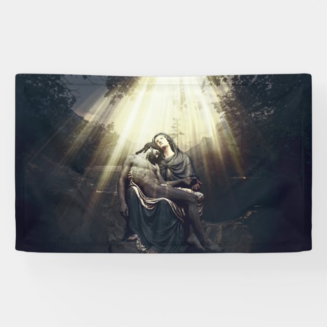 The Resurrection of Jesus Christ Banner (Horizontal)