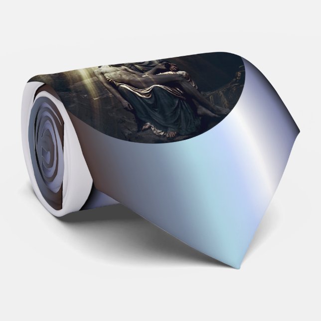 The Resurrection of Jesus Christ Tie (Rolled)