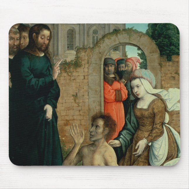 The Resurrection of Lazarus Mouse Mat (Front)