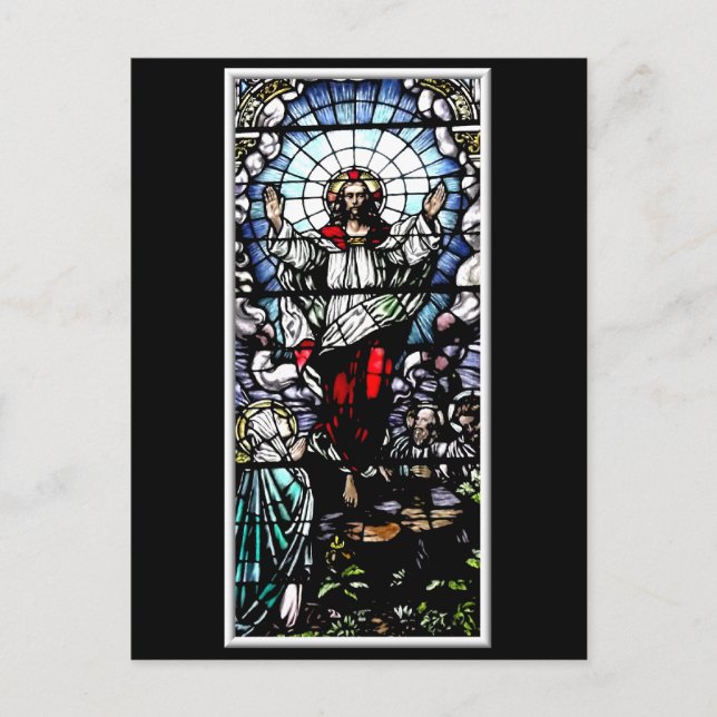 The Resurrection of our Lord (Stained Glass) Postcard (Front)