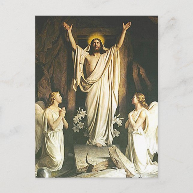 The Resurrection Postcard (Front)
