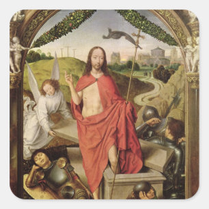 The Resurrection Square Sticker