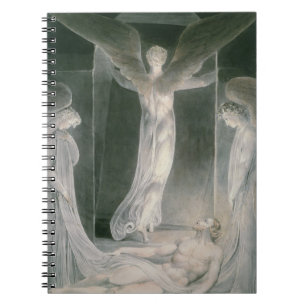 The Resurrection: The Angels rolling away the Ston Notebook