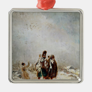 The Retreat from Russia Metal Tree Decoration