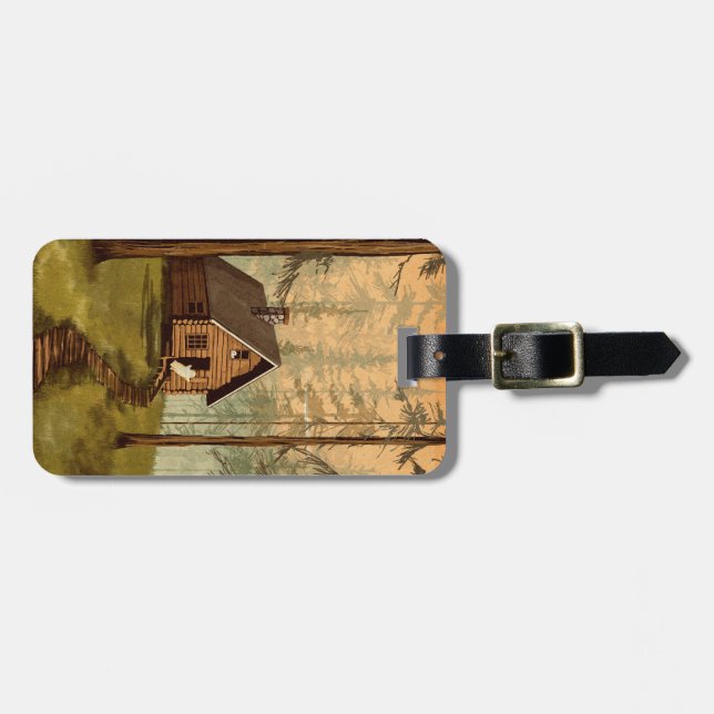 The Retreat Luggage Tag (Front Horizontal)