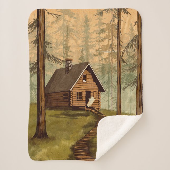 The Retreat Sherpa Blanket (Front)