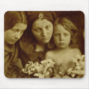 The Return after Three Days, c.1865 (sepia photo) Mouse Mat
