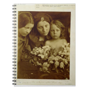 The Return after Three Days, c.1865 (sepia photo) Notebook