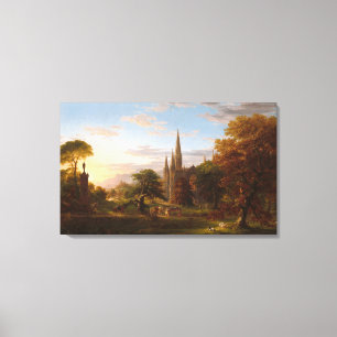 The Return by Thomas Cole Canvas Print