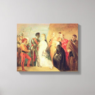 The Return of Othello, Act II, Scene ii from 'Othe Canvas Print