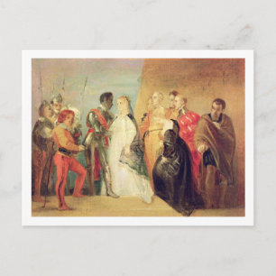 The Return of Othello, Act II, Scene ii from 'Othe Postcard