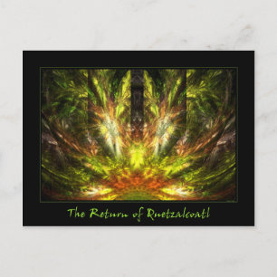 The Return of Quetzalcoatl Postcard