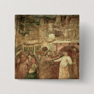 The Return of St. Ranieri, mid 14th century 15 Cm Square Badge