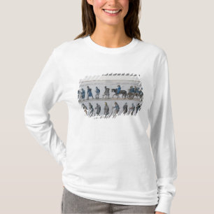 The return of the defeated French army from T-Shirt