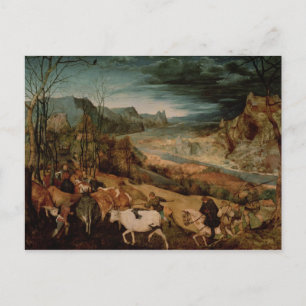 The Return of the Herd  1565 Postcard