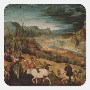 The Return of the Herd  1565 Square Sticker