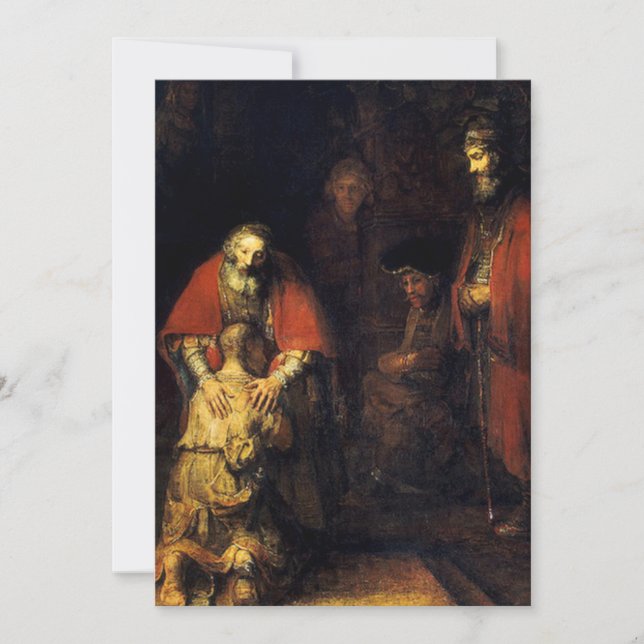The Return of the Prodigal Son, Card (Front)