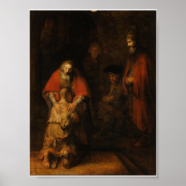 The Return of the Prodigal Son Vintage Art Poster (Front)
