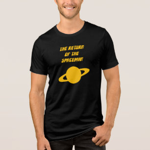 The Return of the Space-Man Black & Yellow Tri-Blend Shirt