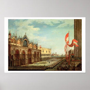 The Return of the St. Mark Troops to Venice Poster