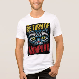The Return of Vampurr Mug – Cute Gothic Cat Coffee Tri-Blend Shirt