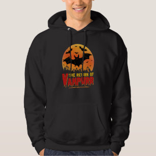 The Return of Vampurr Vampire Bat Halloween Bat Re Hoodie