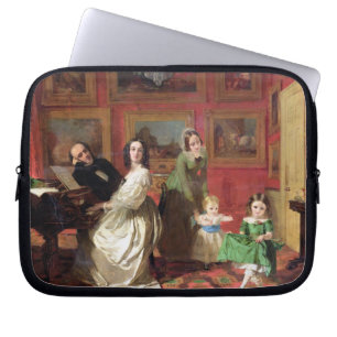The Rev. and Mrs Palmer-Lovell with their daughter Laptop Sleeve