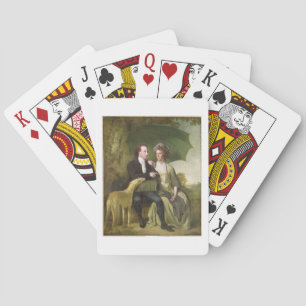The Rev. and Mrs Thomas Gisborne, of Yoxhall Lodge Playing Cards