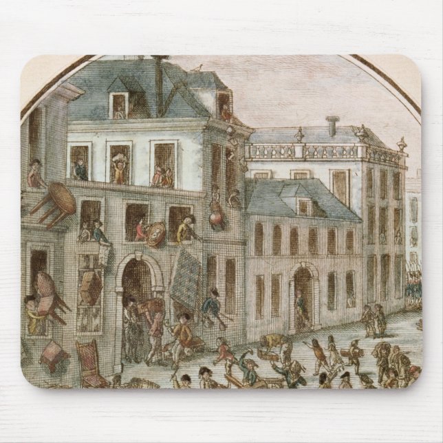The Reveillon Riot of April, 1789 Mouse Mat (Front)