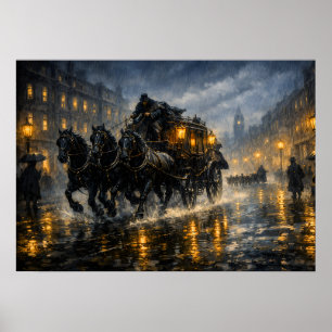 The Revenant Carriage — Stormlight of the Damned Poster
